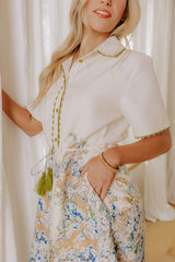 Charleston Getaway Floral Mini Dress
