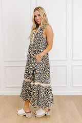For The Love Of Leopard Midi Dress