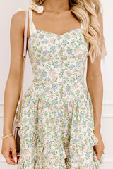 Everbloom Enchantment Ruffle Mini Dress