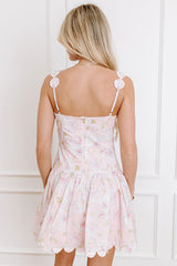 Smell The Roses Floral Mini Dress