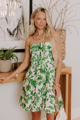 Floral Oasis Mini Dress