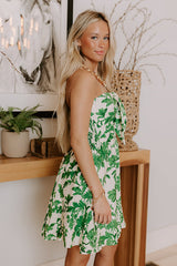 Floral Oasis Mini Dress