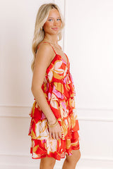 Vacay Date Night Tiered Mini Dress