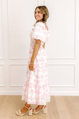 Sweet Pea Floral Midi Dress