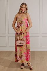 Bungalow Cutie Linen-Blend Maxi Dress