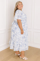 Sail And Petals Midi Dress Curves