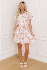 Sunshine Spritz Floral Mini Dress