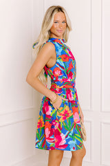 Botanical Brunch Mini Dress