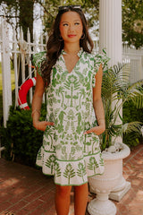 Tropical Brunch Mini Dress