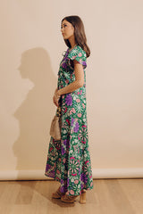 Lush Escape Floral Maxi Dress