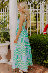 Picnic Chic Smocked Midi Dress