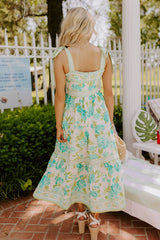 Bloom and Grace Floral Midi Dress
