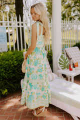 Bloom and Grace Floral Midi Dress
