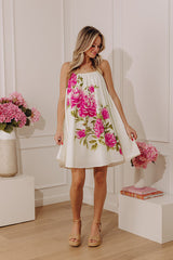 Romance In Bloom Floral Mini Dress