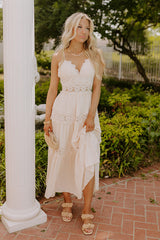 Mesmerizing View Lace Midi Dress