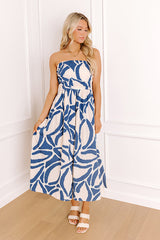 Yacht Party Midi Dress