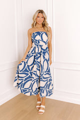 Yacht Party Midi Dress