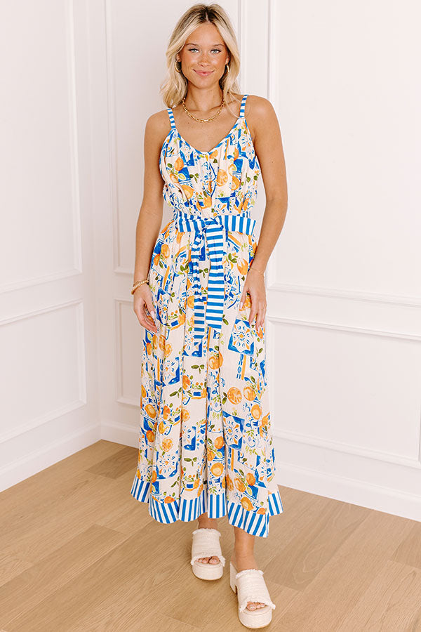 Valencia Vibes Midi Dress