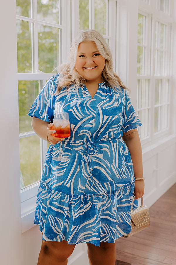 Vacay Charm Mini Dress Curves