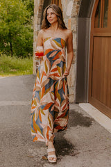 Bali Views Floral Maxi Dress