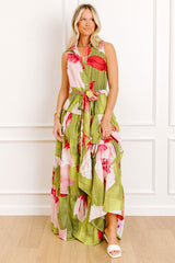Guava Gorgeous Floral Maxi Dress