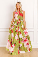 Guava Gorgeous Floral Maxi Dress