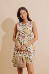Florence Views Floral Denim Mini Dress