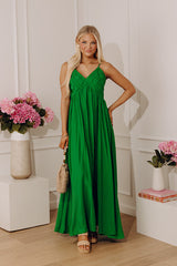 A Little Getaway Woven Maxi Dress