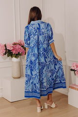 Bloom Bliss Getaway Floral Midi Dress