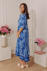 Bloom Bliss Getaway Floral Midi Dress