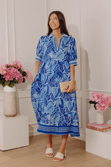 Bloom Bliss Getaway Floral Midi Dress