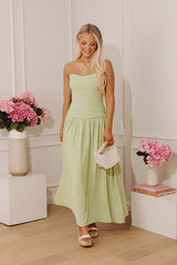 VIP Evening Ruched Maxi Dress