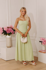 VIP Evening Ruched Maxi Dress
