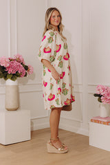 Playful Petals Floral Mini Dress