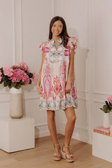 Blossom Whisper Floral Mini Dress