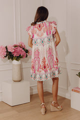 Blossom Whisper Floral Mini Dress