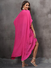 Hazel Blues® | Open Front Half Sleeve Cover Up